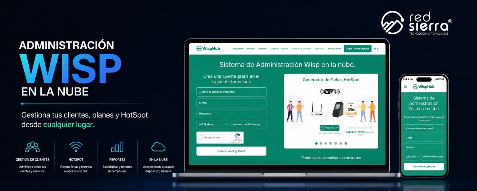 Integración WISP