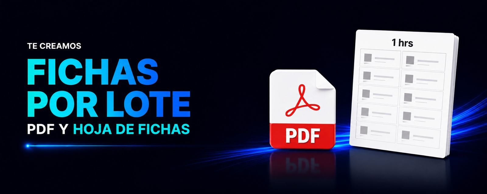 Creación de fichas