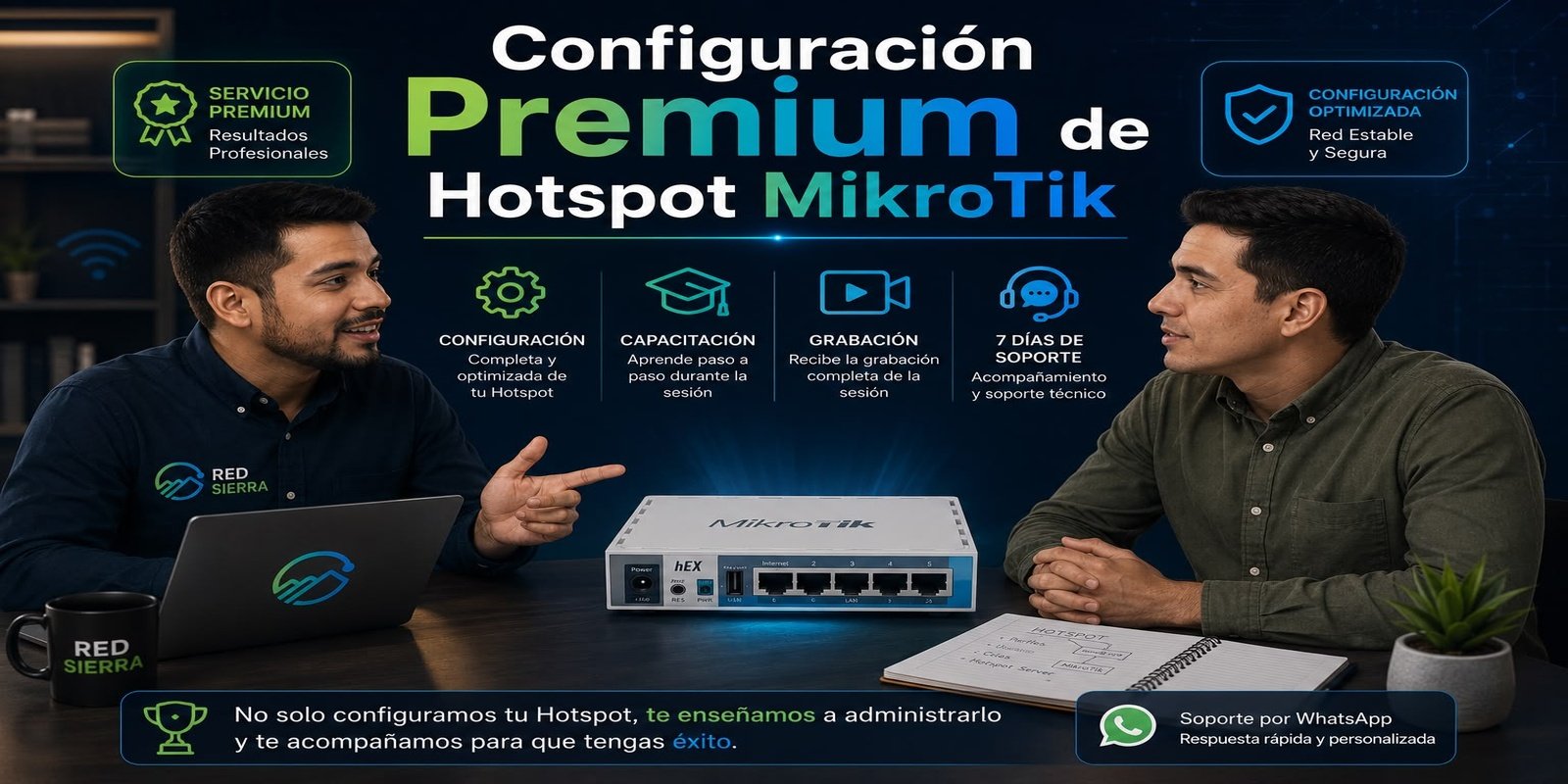 Configuración Premium de Hotspot MikroTik