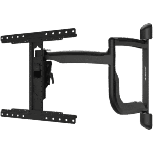 Soporte de Pared Articulado SmartMount para Pantallas 43" a 65"+ / Extensión 30.1" (765mm) / Capacidad 90 lb (41kg) / VESA 200x100 a 600x400mm / Pivote ±90° / Gestión Integrada de Cables