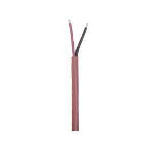 Bobina de 305 Metros (1000 Pies) de Alambre, 2 x 18 AWG, Color Rojo, FPLR Incendio, Hecho en M?xico