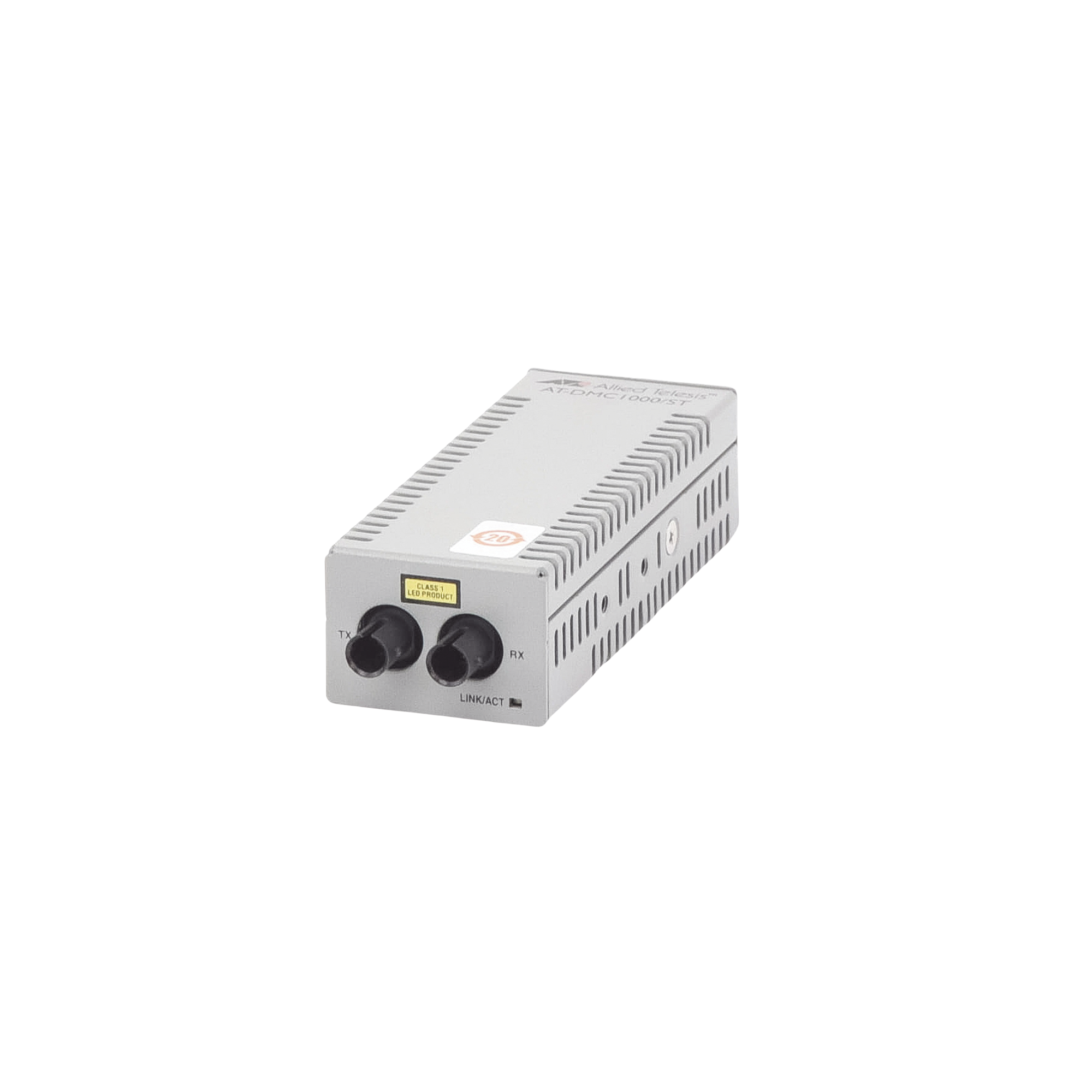 Mini convertidor de medios de cobre a fibra de escritorio 1000TX a 1000SX conector ST