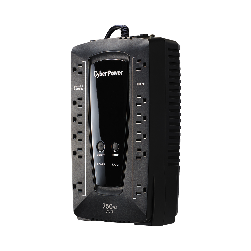 UPS de 750 VA/450 W, Topología Línea Interactiva, Entrada 120 Vca NEMA 5-15P, Tipo Gabinete Compacto, Con 12 Tomas NEMA 5-15R - Image 4