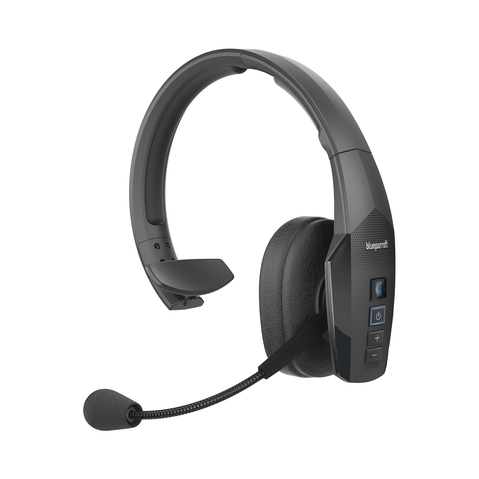 BlueParrott B450-XT MS , cancelación de ruido del 96%, Bluetooth, IP64, control de voz, para ambientes ruidosos (204305).