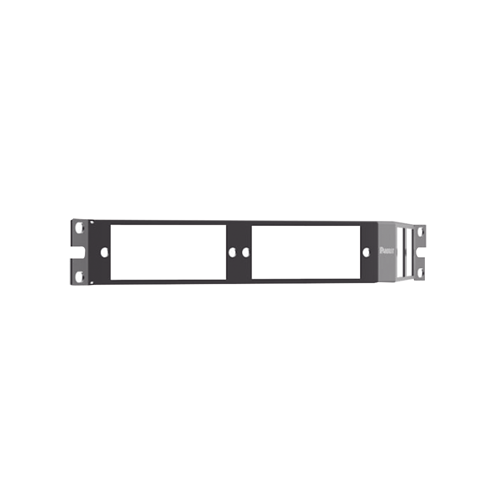 Patch Panel de Fibra Óptica, Para 4 Placas Acopladras FAP o FMP, Angulado, Color Negro, 1UR - Image 4