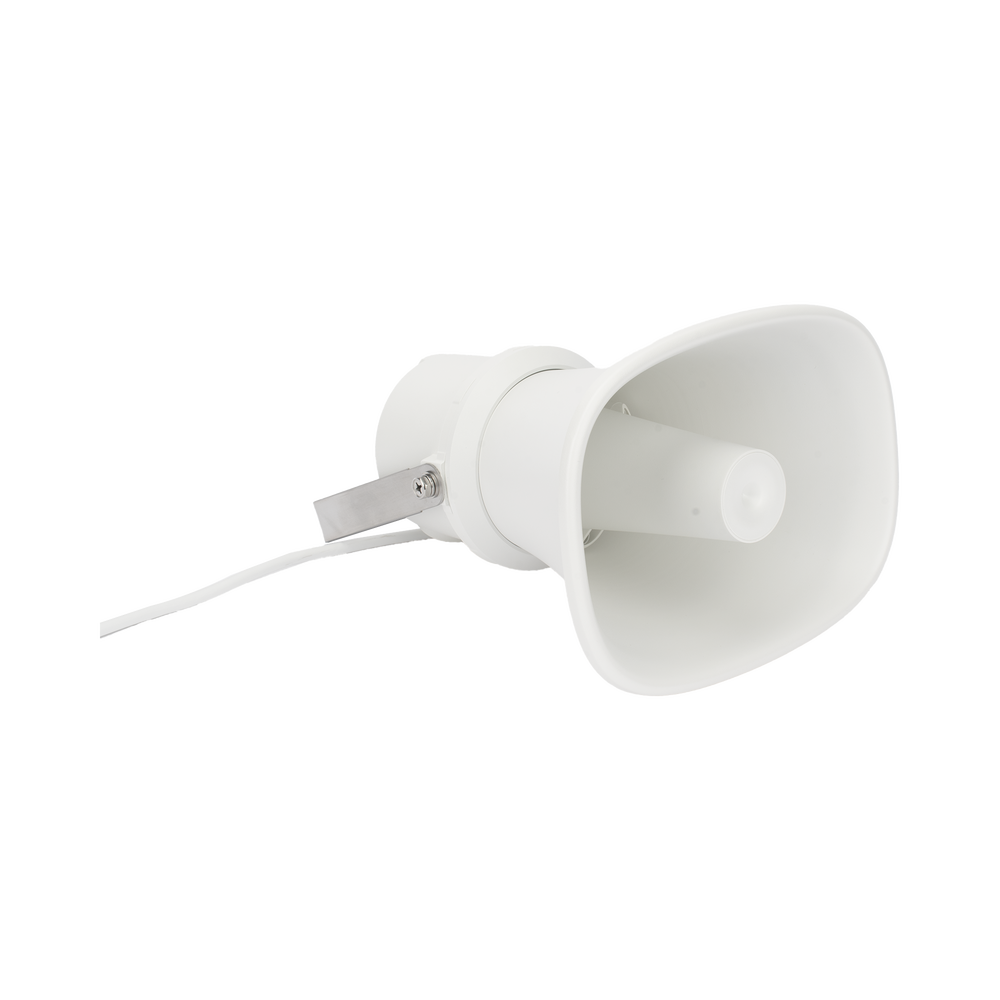 Bocina (Altavoz IP ) | Tipo Trompeta | 25 Watts | 24VCD | Exterior IP67 | Metal | Entrada de alarma | Voceo en tiempo real | Calendarización de audios | Síntesis de Voz (TTS) - Image 3
