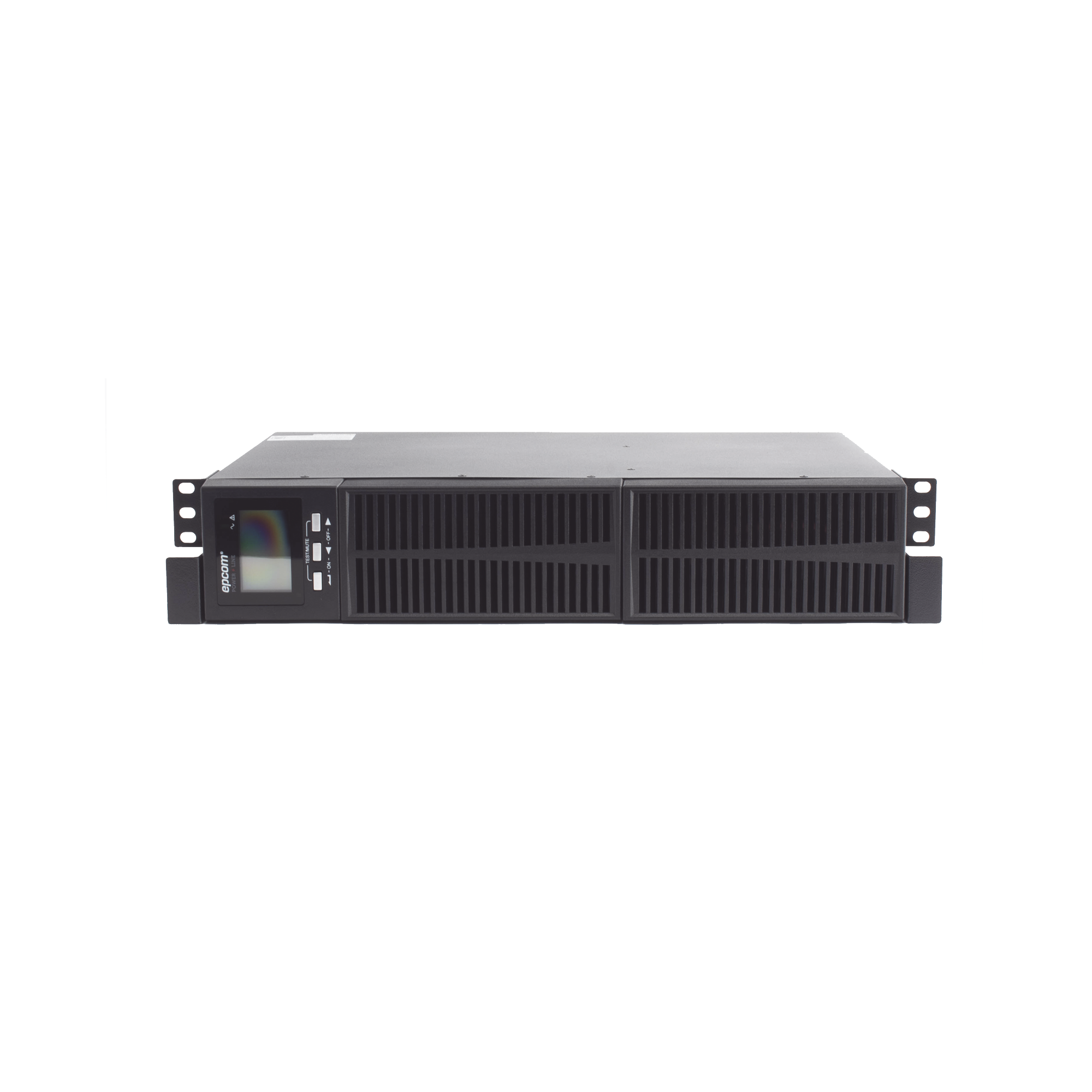 UPS de 1000VA/900W / Topología On-Line Doble Conversión / Entrada y Salida de 120 Vca / Clavija de Entrada NEMA 5-15P / Pantalla LCD Configurable /Formato Rack/Torre