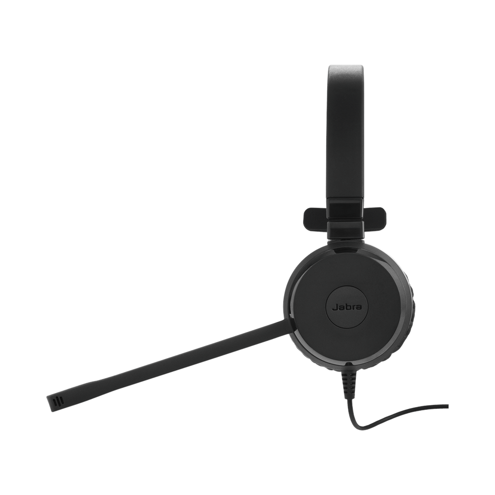 Jabra Evolve 30 Mono con conexión USB / 3.5mm, micrófono con cancelación de ruido y controlador en el cable con botones e indicadores LED (5393-829-309) - Image 2
