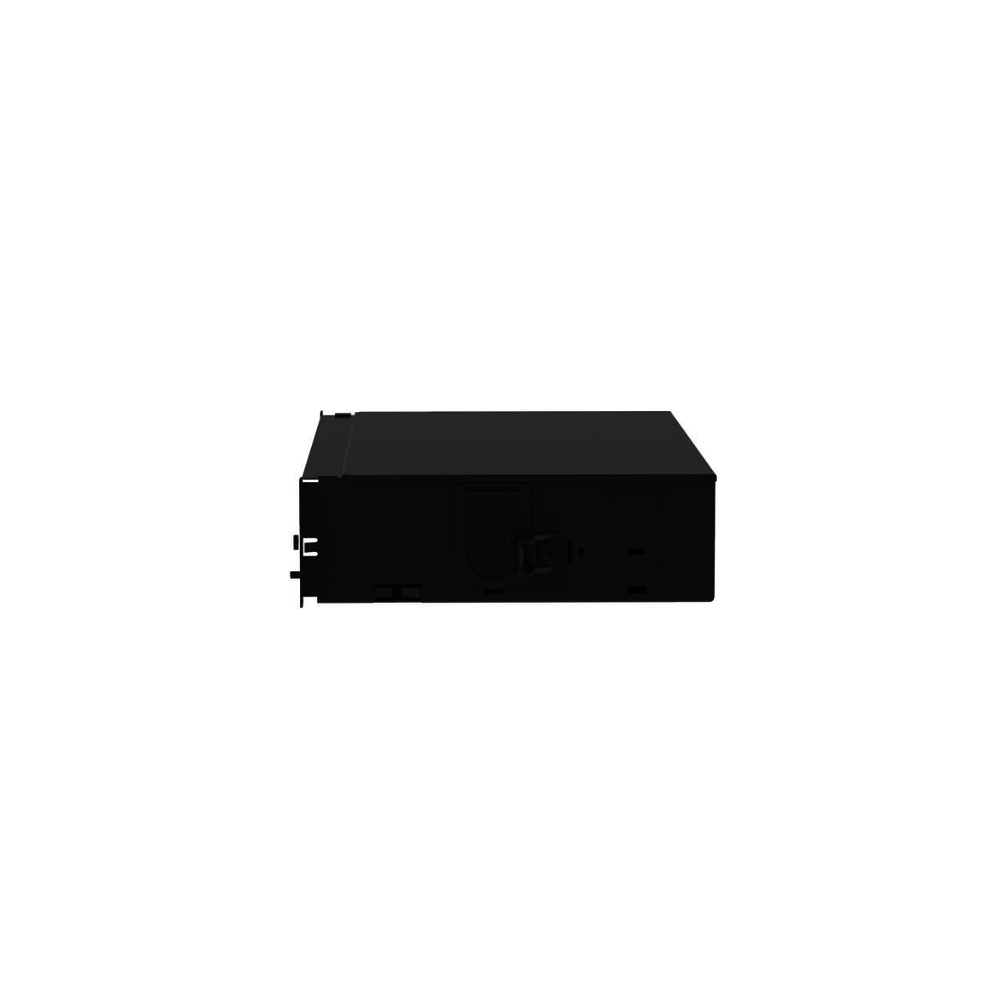 Panel de Distribución de Fibra Óptica, Acepta 8 Casetes QuickNet o Placas FAP/FMP con Panel CFAPPBL2 (No Incluido), Bandeja Fija, Hasta 192 Fibras, Color Negro, 2UR - Image 3