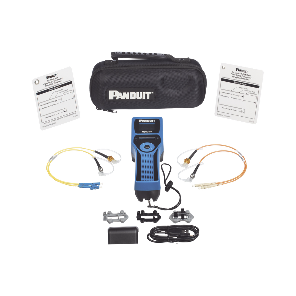 Kit Completo de Herramienta OCTT Opticam 2 de Panduit, para Terminación de Conectores Pre-Pulidos LC, SC o ST, Incluye Desforradora y Cleaver - Image 2