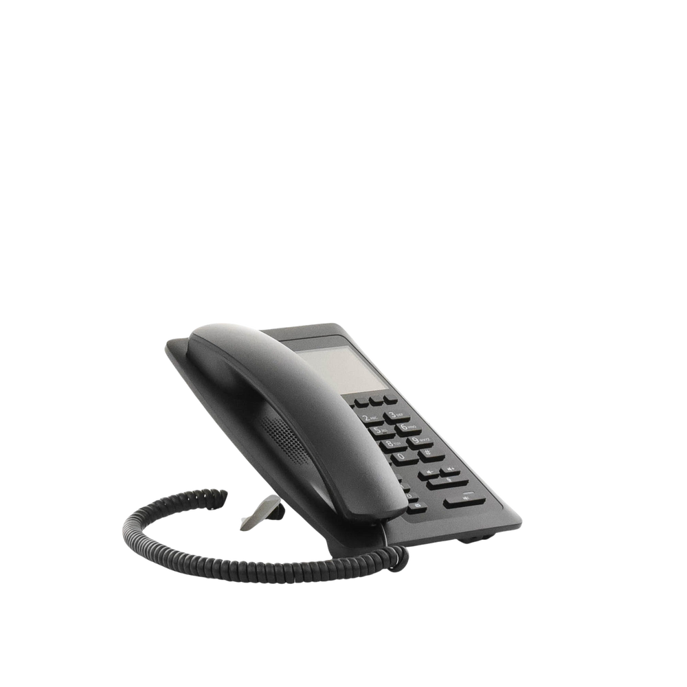 (H5W Color Negro)Teléfono IP WiFi para Hotelería, profesional de gama alta con pantalla LCD de 3.5 pulgadas a color, 6 teclas programables para servicio rápido (Hotline) PoE - Image 4