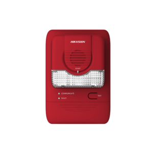 (HikFire) Alarma de Sonido y Luz / Comunicación LoRa / Alarma ≥ 85 dB / Instalación en Pared