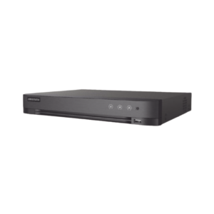 DVR 4 Canales TURBOHD + 4 Canales IP / 8 Megapixel (4K) / Audio por Coaxitron / ACUSENSE / Reconocimiento Facial / 1 Bahía de Disco Duro / Salida de Video en Full HD / H.265+