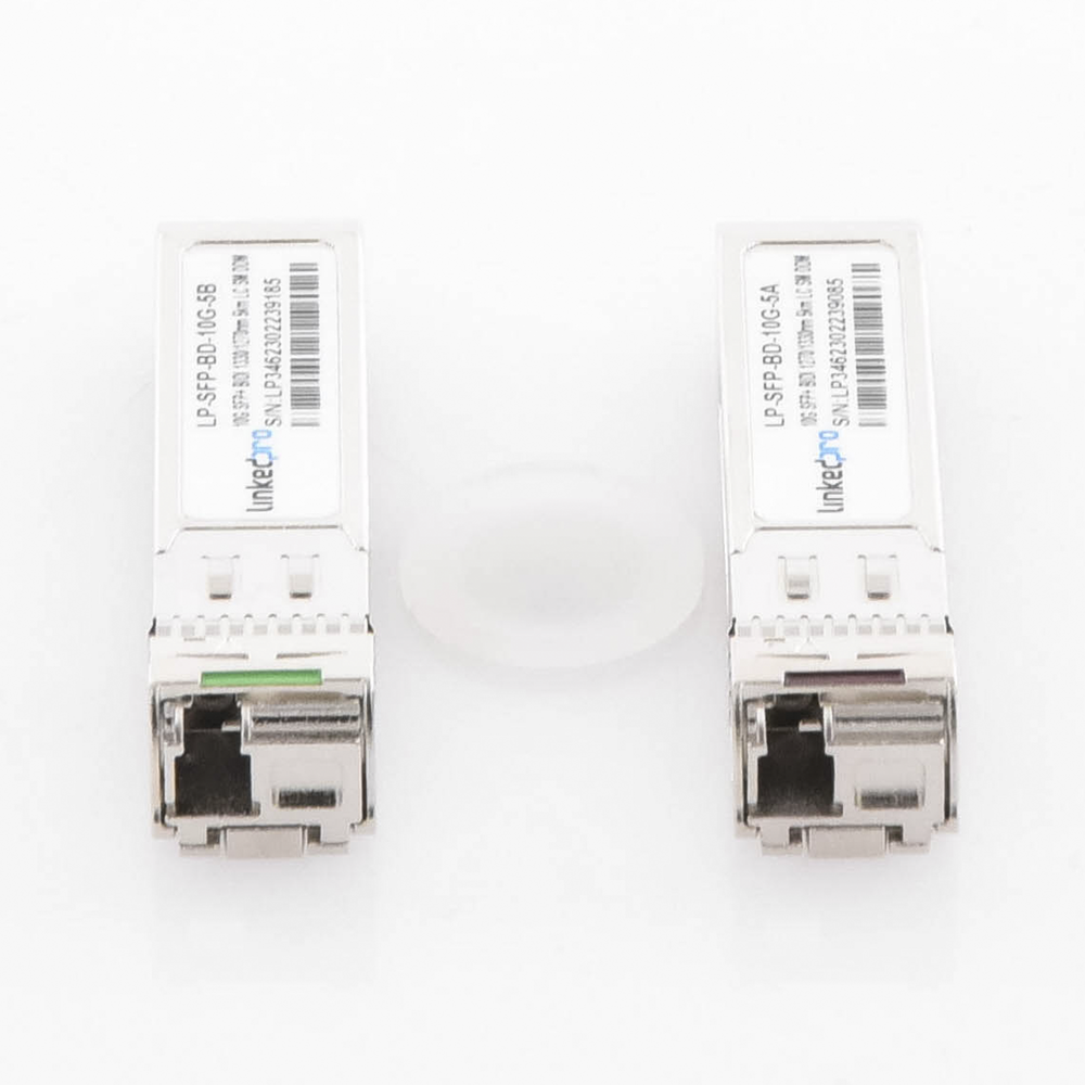 Transceptores Ópticos Bidireccionales SFP+ (Mini-Gbic) / Monomodo 1270 & 1330 nm / 10 Gbps / 10GBASE-BX / Conector LC/UPC Simplex / DDM / Hasta 5 km / 2 Piezas - Image 4