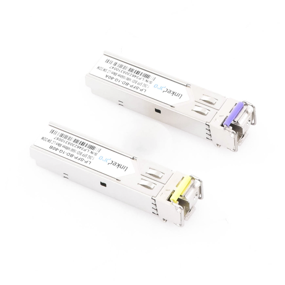 Transceptores Ópticos Bidireccionales SFP (Mini-Gbic) / Monomodo 1490 & 1550 nm / 1.25 Gbps / 1000BASE-BX / Conector LC/UPC Simplex / DDM / Hasta 80 km / 2 Piezas - Image 3