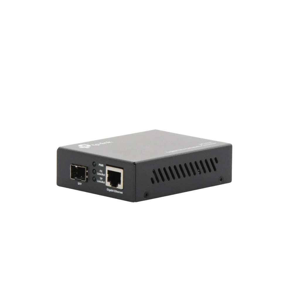 Convertidor Fibra Óptica Monomodo o Multimodo / 1 Puerto SFP 1000 Mbps / 1 Puerto RJ45 10/100/1000 Mbps / Plug and Play - Image 2