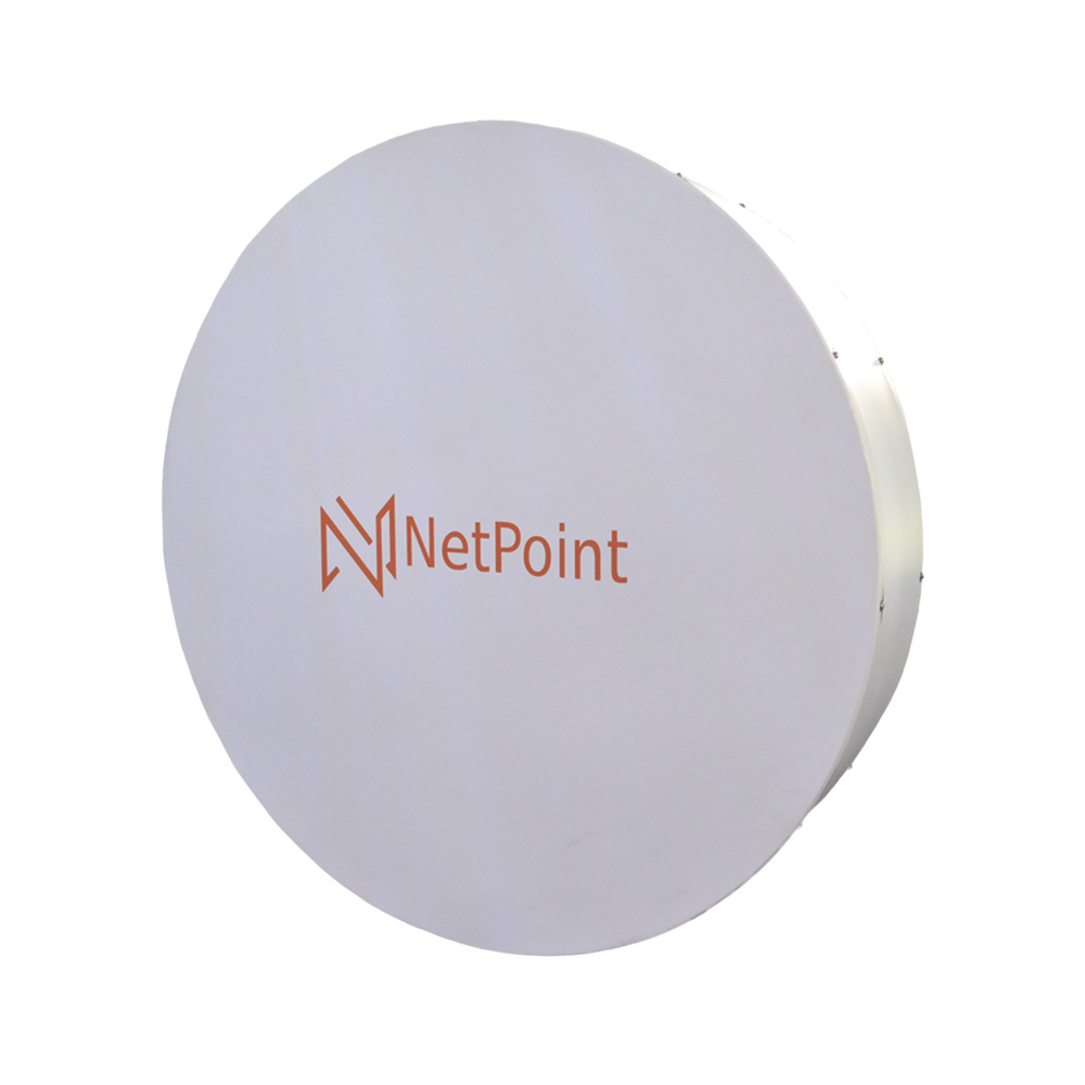 Antena de parabola profunda, blindada, con supresión al ruido de 2 ft, 4.9-6.4 GHz, Ganancia 30 dBi con SLANT de 45 ° y 90 °, ideal para hasta 30 km, Conectores N-hembra, montaje con alineación milimétrica. - Image 2