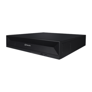 NVR 32 Megapixel (8K) / 32 Canales IP / Soporta 8 Discos Duros / H.265 & Wisestream / Wisenet P2P / ONVIF / Compatible con Cámaras IA / Salida HDMI en 4K