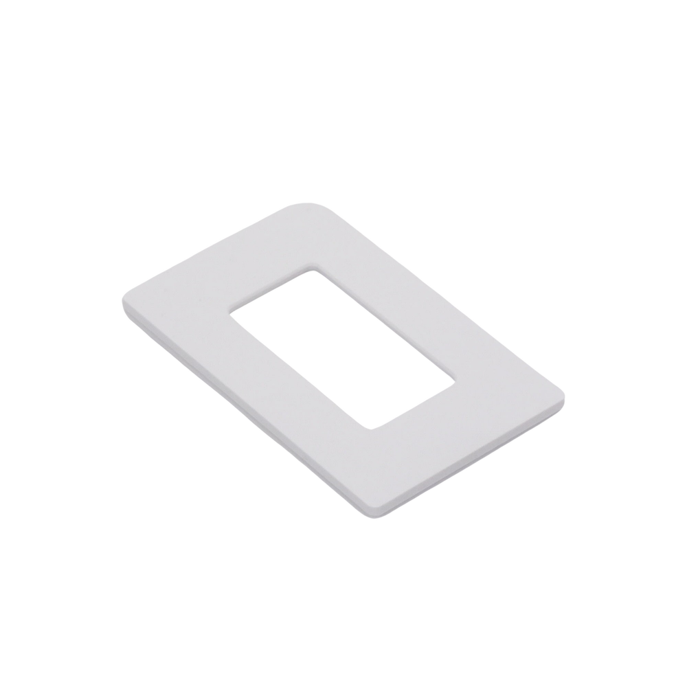 Tapa Color Blanco Satin para interruptor o dimmer Lutron, 1 gang, limpio y moderno - Image 4