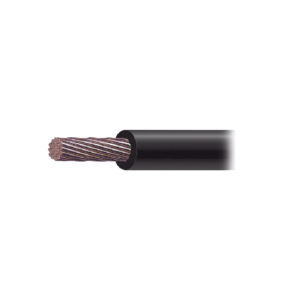 Cable Eléctrico de Cobre Recubierto THW-LS Calibre 2/0 AWG 19 Hilos Color Negro (1,000 metros).