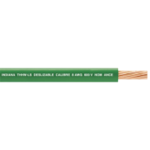 Bobina de 1000 Metros (3281 Pies) / 1 x 12 AWG / ( SLY308 ) / Cable El?ctrico / THW-LS / Verde