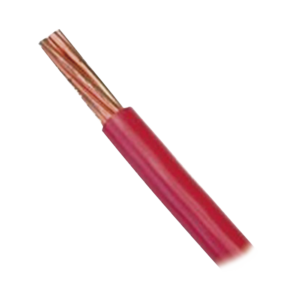 Bobina de 1000 Metros (3281 Pies) / 1 x 12 AWG / ( SLY308 ) / Cable El?ctrico / THW-LS / Rojo