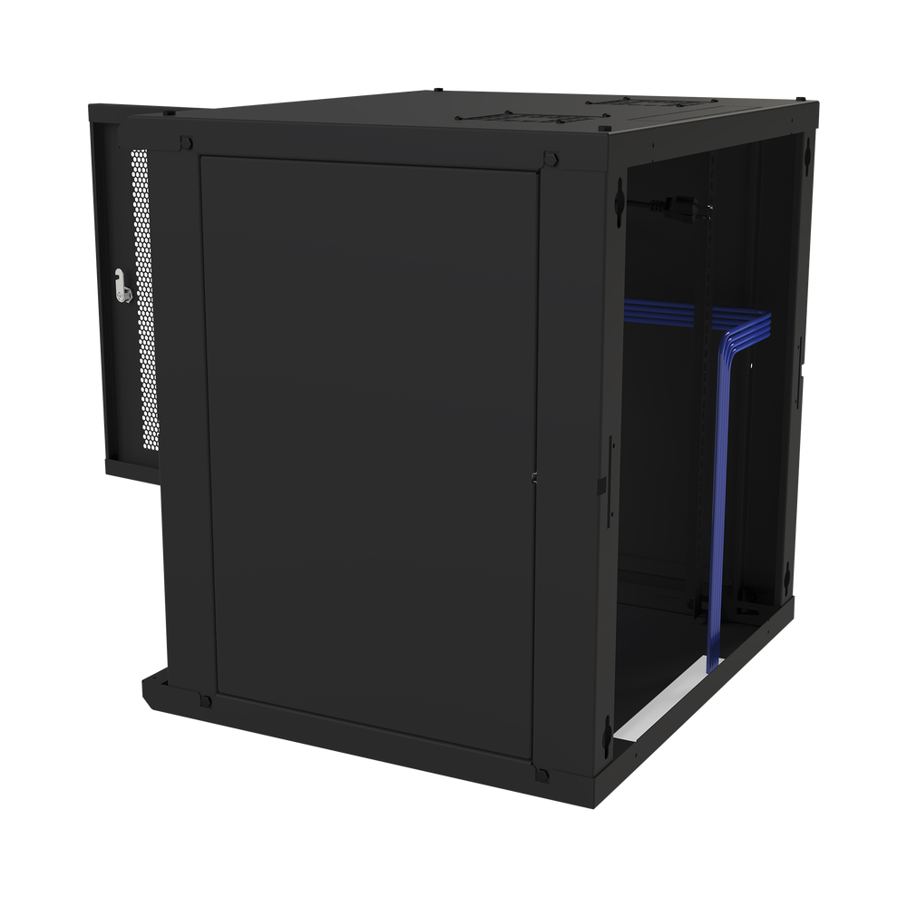 Gabinete de Pared Fijo, Puerta Perforada, Rack 19in, de 12 Unidades de Rack - Image 6