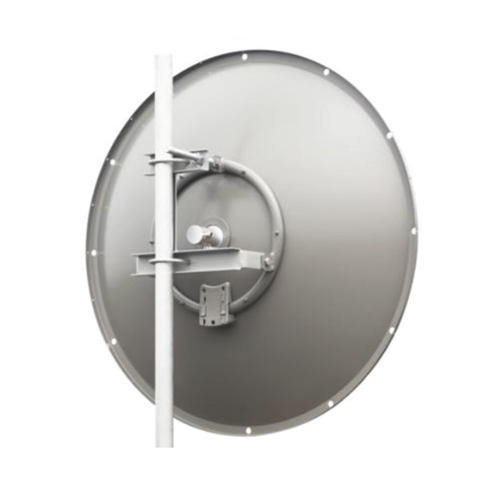 Antena direccional de 3 ft, 5.9 a 7.1 GHz, Ganancia 34 dBi, Conectores RP-SMA Hembra, Polarización doble, incluye montaje para torre o mástil - Image 2
