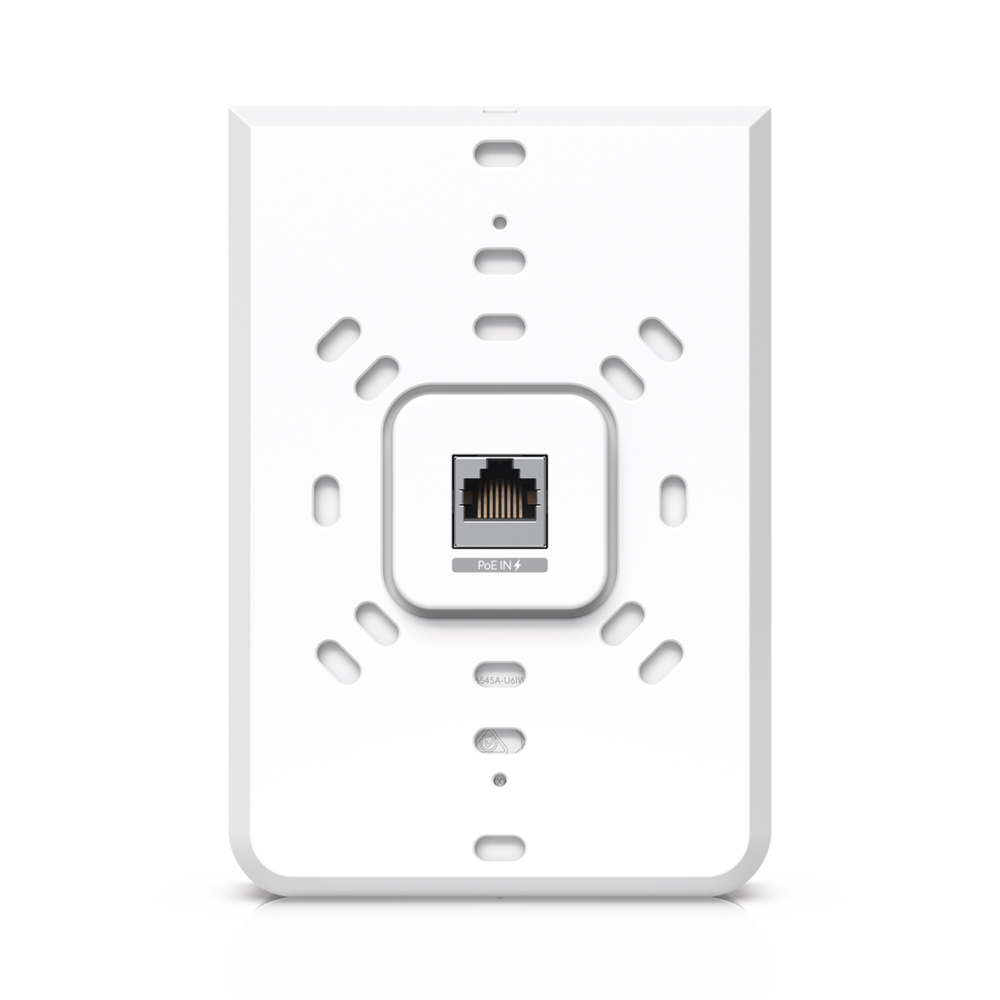 Access Point UniFi U6 In Wall/Montaje p/pared, WIFI 6 2.4 Y 5 Ghz, hasta 5.3 Gbps, 1 pto PoE In, 4 ptos secundarios (1 PoE Out) - Image 5