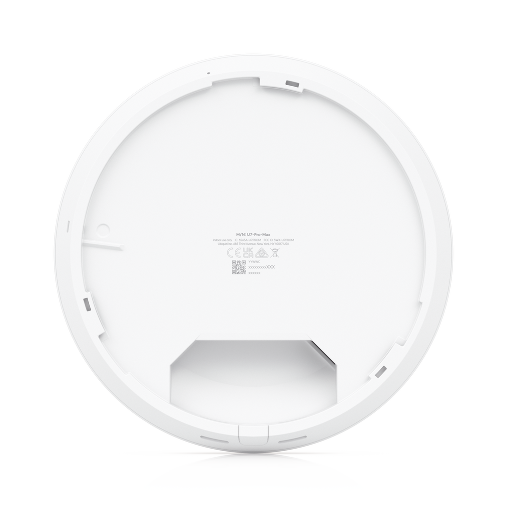 Access Point UniFi U7 Pro Max con 8 streams espaciales / para Techo o Pared / Tribanda (2.4/5/6GHz) / Radio Dedicado a Escaneo Espectral / Puerto 2.5 GbE / +500 clientes / POE+ (No incluido) / Para alta densidad de usuarios en escenarios exigentes - Image 5