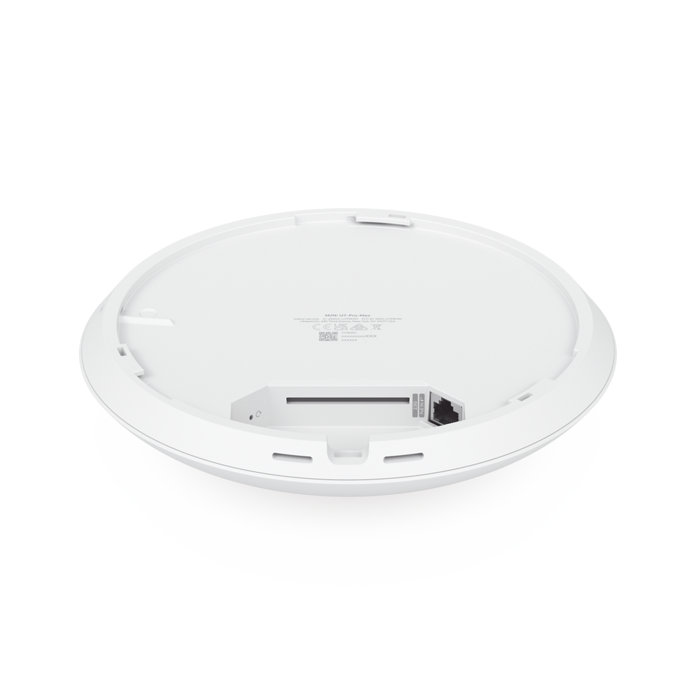 Access Point UniFi U7 Pro Max con 8 streams espaciales / para Techo o Pared / Tribanda (2.4/5/6GHz) / Radio Dedicado a Escaneo Espectral / Puerto 2.5 GbE / +500 clientes / POE+ (No incluido) / Para alta densidad de usuarios en escenarios exigentes - Image 6