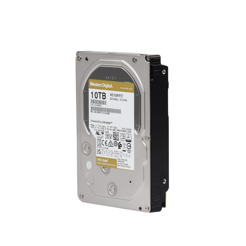 Disco Duro Gold de 10 TB / 7200 RPM / Optimizado para NAS, RAID, Data Center y NVRs de Gran Capacidad / Uso 24-7 / Proteccion Antivibración / 5 Años de Garantia / HelioSeal - Image 2