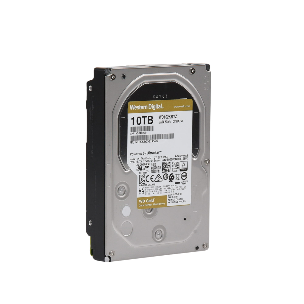 Disco Duro Gold de 10 TB / 7200 RPM / Optimizado para NAS, RAID, Data Center y NVRs de Gran Capacidad / Uso 24-7 / Proteccion Antivibración / 5 Años de Garantia / HelioSeal - Image 4