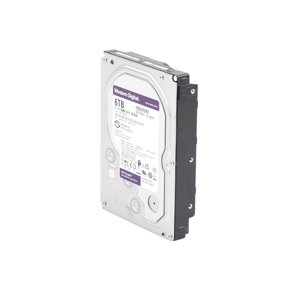 Disco Duro PURPLE de 6TB / 3 AÑOS DE GARANTÍA / Para Videovigilancia - Image 3