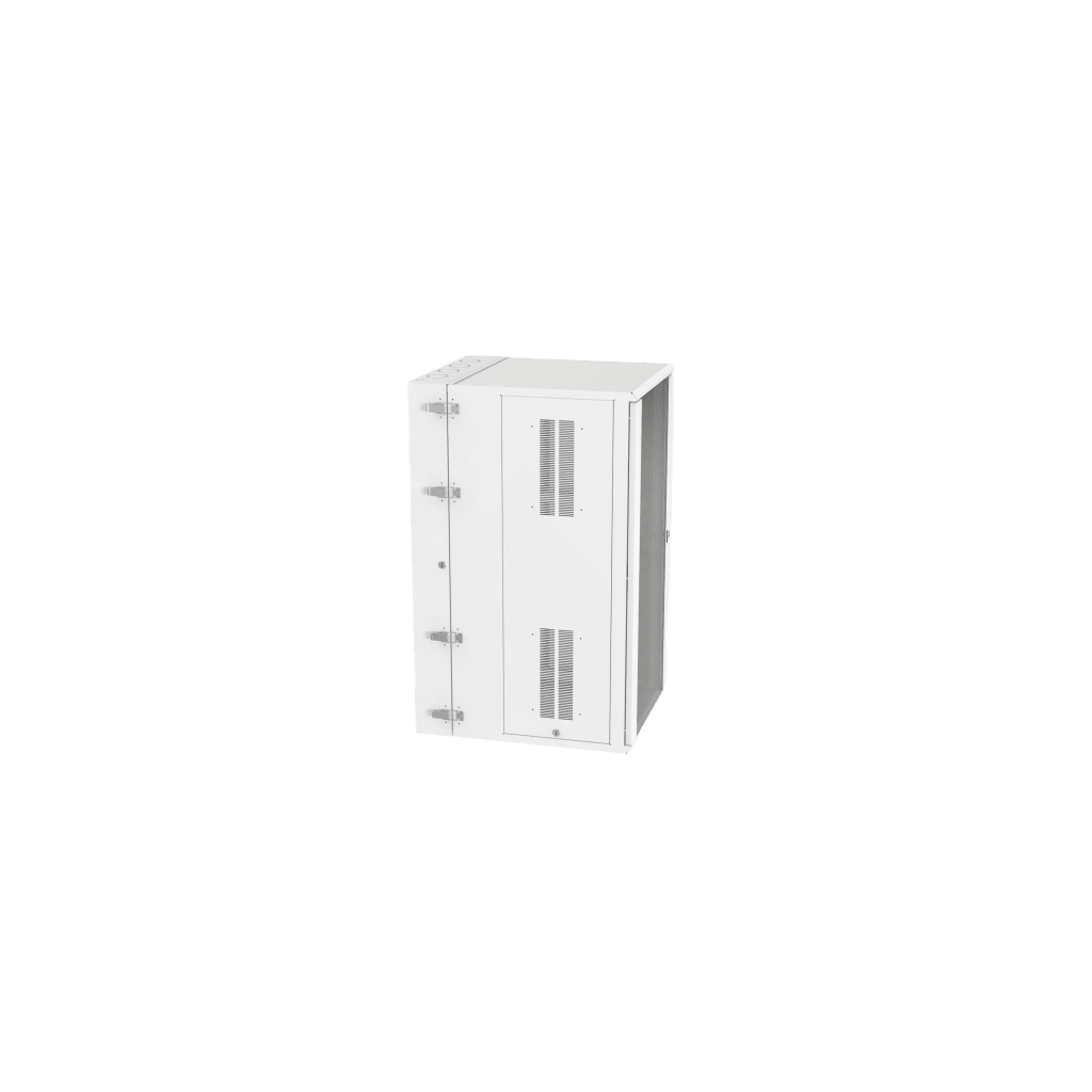 Gabinete PanZone de Montaje en Pared, de 19in, Puerta con Ventana de Seguridad, 26 UR, 762mm de Profundidad, Color Blanco - Image 4
