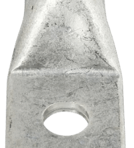 Zapata de compresión LCC400-12-6 para cal. 400 Kcmil, Doble barreno para tornillo prisionero de 1/2, Espaciado de orificios 44.5mm, 1 Pz