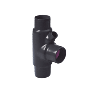 Sello Macho-Hembra de 1 1/4" (32 mm) de Aluminio con Recubrimiento Exterior de PVC y Interior de Uretano.