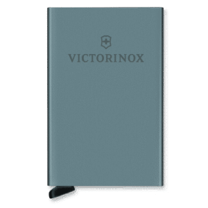 Tarjetero / Almacenamiento Seguro 4-6 Tarjetas / Aluminio Duradero / Protección RFID / Sistema Deslizamiento Patentado / Color Gris.