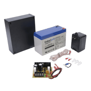Fuente de 12 Vcc 1A / Para Control de Acceso / Con Batería de Respaldo Incluida LK712 /