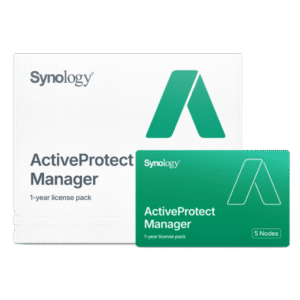 Paquete de Licencias ActiveProtect Manager | Gestión Centralizada de Copias de Seguridad | Hasta 3 Servidores Incluidos | Licencia Basada en Términos | Renovación Anual | Compatible con Synology Active Backup for Business.