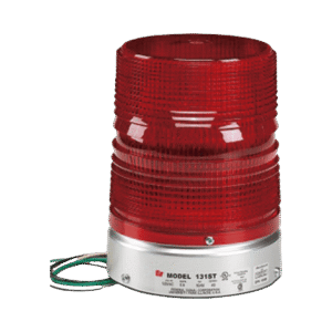 Luz de advertencia estroboscÃ³pica StarfireÂ®, Listado por UL y cUL, Opera en 120 VAC, color Rojo