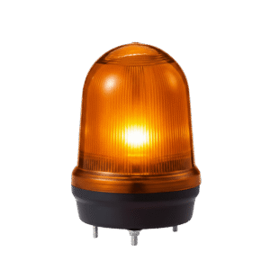 LED con patrones fijo/intermitente, estroboscÃ³pico y simulaciÃ³n rotatorio, Color Ãmbar de 110-240 VCA
