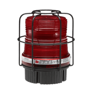 Fireball LED Luces de Advertencia y Estado para Ubicaciones Peligrosas color Rojo 12-24VDC Cumple con IP66, IP67, IP69K / Listado UL y cUL / Clase I, DivisiÃ³n 2