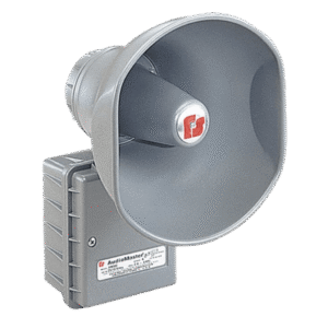 Altavoz de anunciamiento publico a prueba de explosiones AudioMasterÂ®, Listado UL y cUL para Clase I, DivisiÃ³n 1, Grupos B, C y D; Clase I, DivisiÃ³n 2, Grupo A, B, C y D; Clase II, DivisiÃ³n 2, Grupos F y G, de Potencia Ajustable