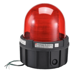 Luz estroboscopica a prueba de explosiones UL y cUL para Clase I, DivisiÃ³n 1, Grupo C y D; Clase I, DivisiÃ³n 2, Grupos A y B; Clase II, DivisiÃ³n 1, Grupos E, F y G; Clase III  , 12-24 Vcd, color Rojo, montaje no incluido