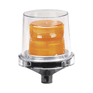 Luz de advertencia LED para ubicaciones peligrosas ElectrarayÂ®, UL y cUL para Clase I, DivisiÃ³n 2, Grupos A, B, C y D; Clase II DivisiÃ³n 2, Grupos F y G; Clase III, 24 VCD, color Ãmbar, parpadeo predeterminado