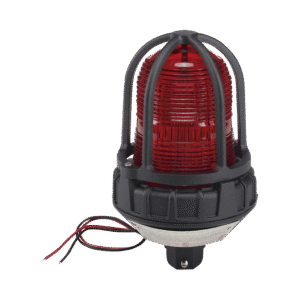 Luz de advertencia LED para ubicaciÃ³nes peligrosas, montaje tipo tubo, 120 VCA, Color Rojo