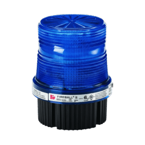 Estrobo FireballÂ® LED Luz de advertencia, Listado por UL y cUL de 12-24 VCD Color Azul