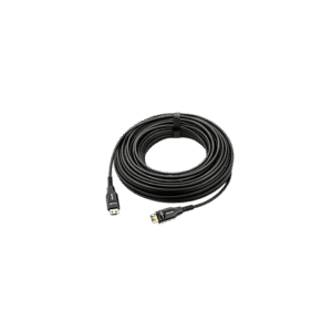 Cable Optico HDMI Híbrido | 4K@60Hz 18 Gbps | 20 m | Fibra OM3 + Cobre | LSHF | Bañado Oro 24K | HDCP 2.2 | HDR | ARC | CEC