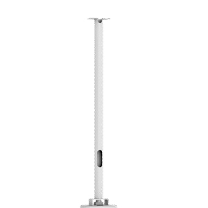 Barra de Extensión para Cámaras de Estacionamiento / 800 mm Longitud / SPCC / Salida de Cable / Ajuste de Altura / Hikvision White